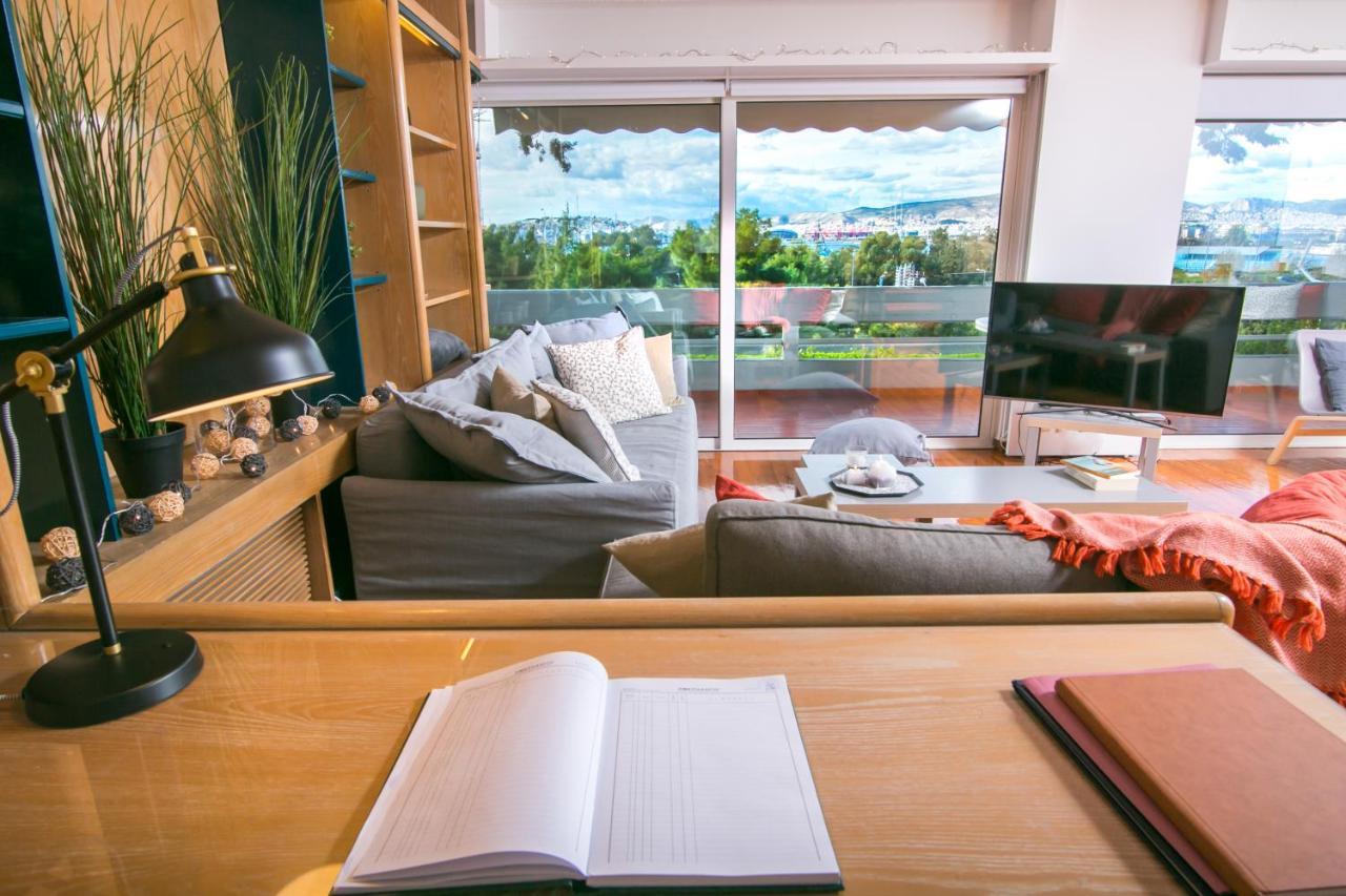 One-Of-A-Kind Athens Riviera Apartment Esterno foto