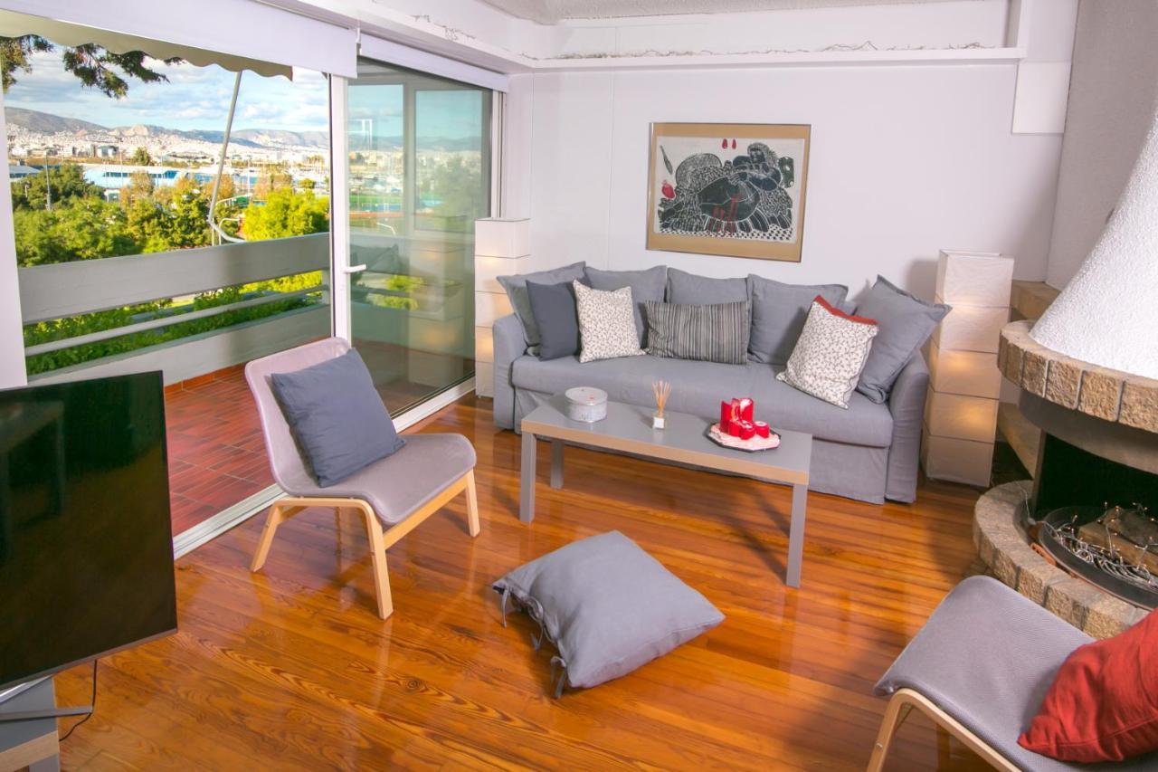 One-Of-A-Kind Athens Riviera Apartment Esterno foto